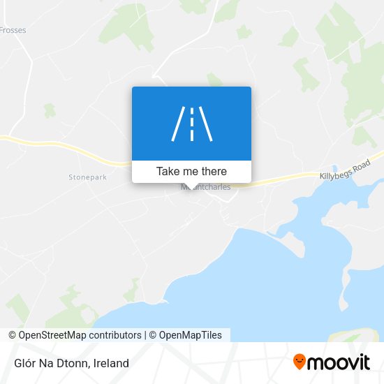 Glór Na Dtonn map