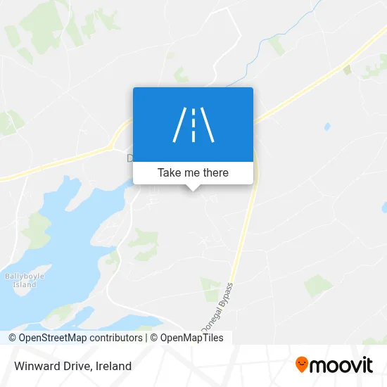 Winward Drive map