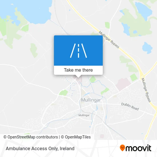Ambulance Access Only map