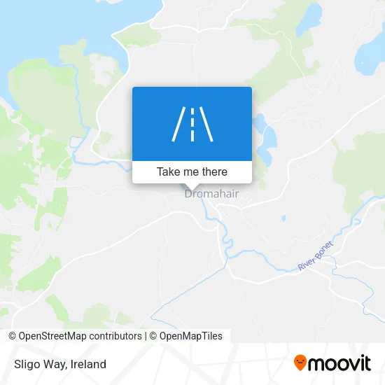 Sligo Way map