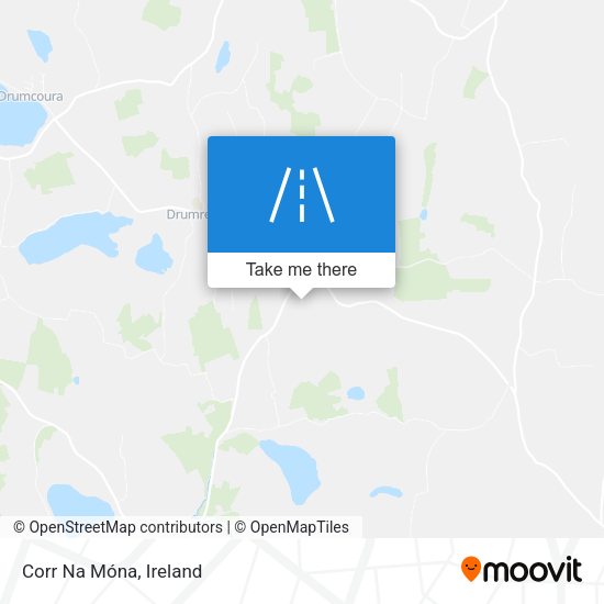 Corr Na Móna map