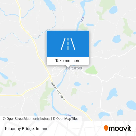 Kilconny Bridge map