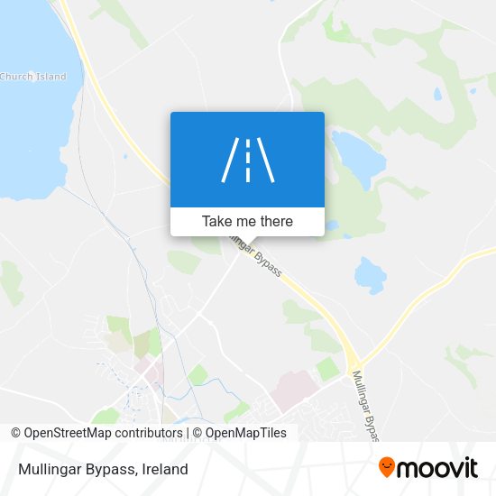 Mullingar Bypass map