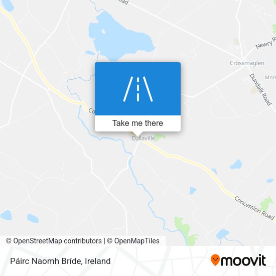 Páirc Naomh Bríde map