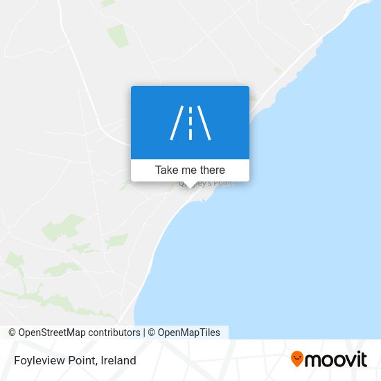 Foyleview Point map