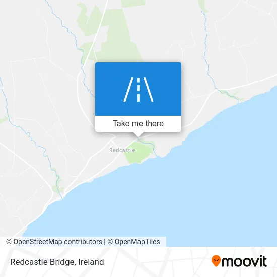 Redcastle Bridge map