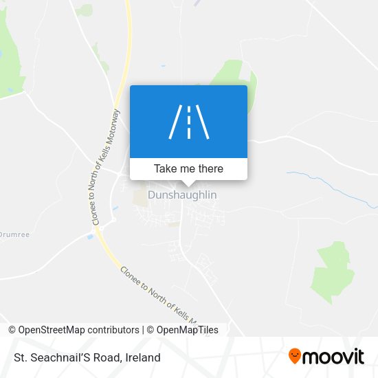 St. Seachnail’S Road map