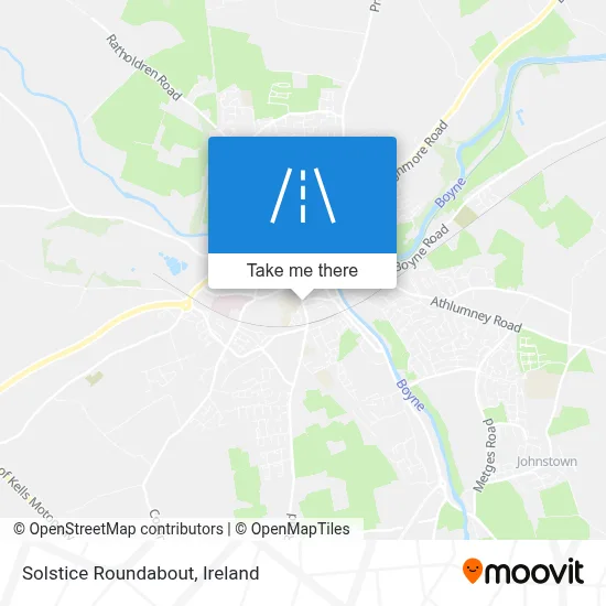 Solstice Roundabout map