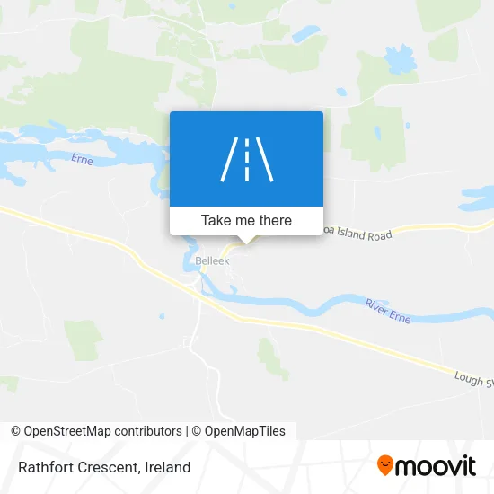 Rathfort Crescent map