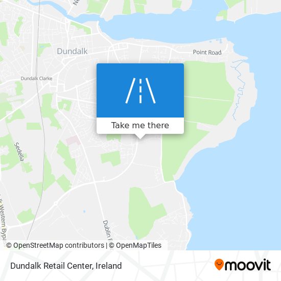 Dundalk Retail Center map