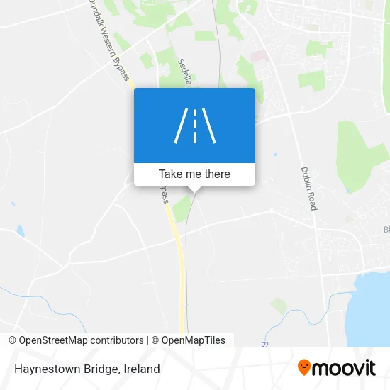 Haynestown Bridge map