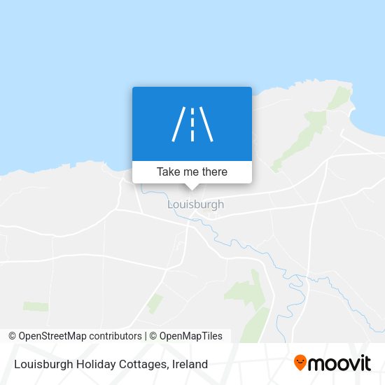 Louisburgh Holiday Cottages map