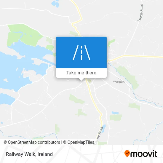 Railway Walk map