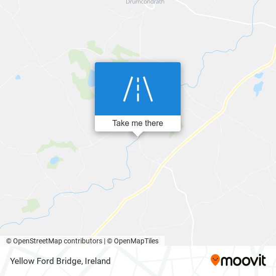 Yellow Ford Bridge map