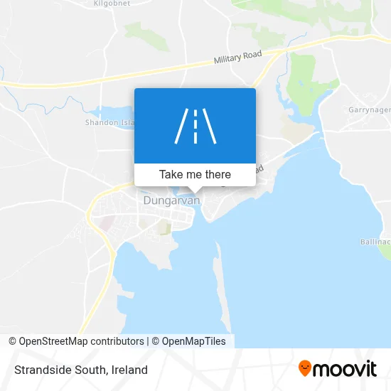 Strandside South map