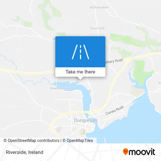 Riverside map