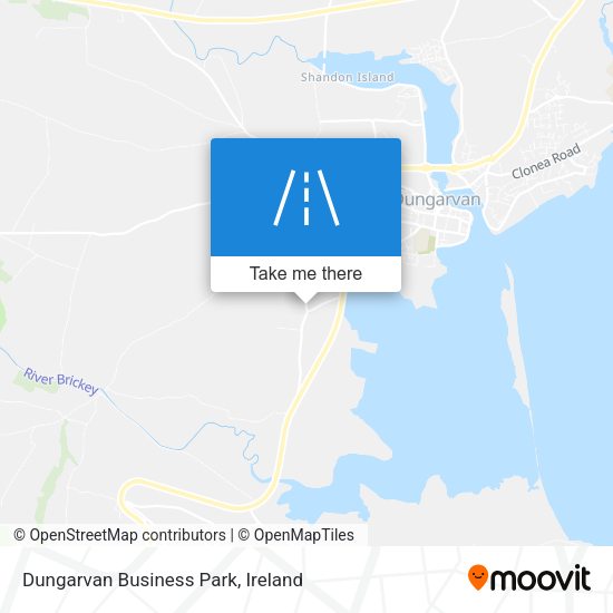 Dungarvan Business Park map