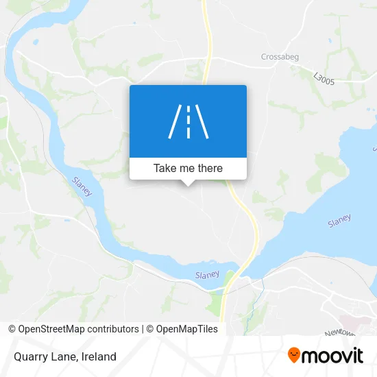 Quarry Lane map