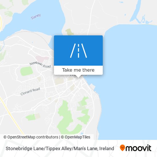 Stonebridge Lane / Tippex Alley / Man's Lane map