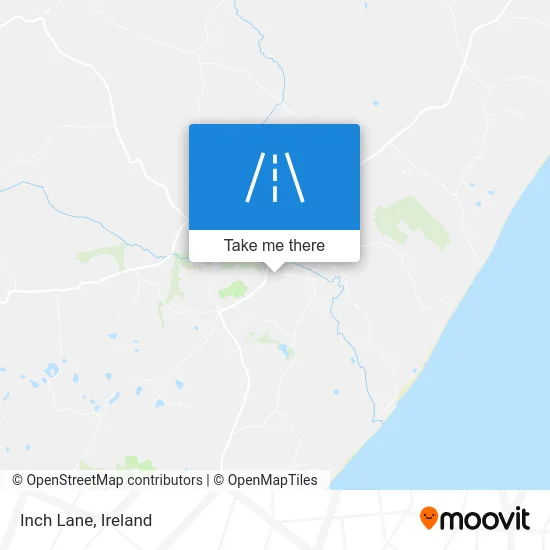 Inch Lane map