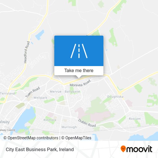 City East Business Park map