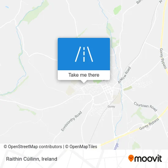 Raithin Cúilinn map