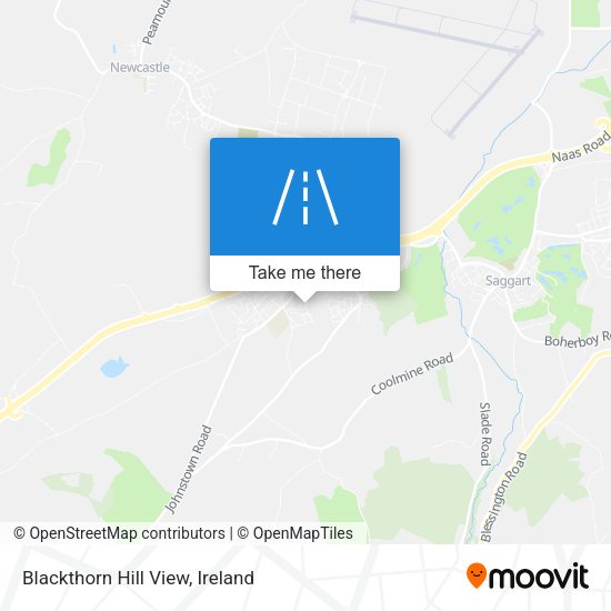 Blackthorn Hill View map