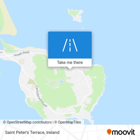 Saint Peter's Terrace map