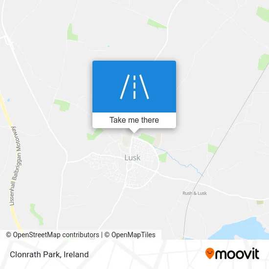 Clonrath Park map
