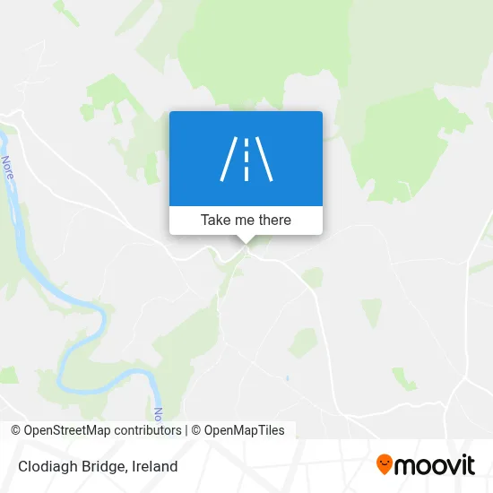 Clodiagh Bridge map