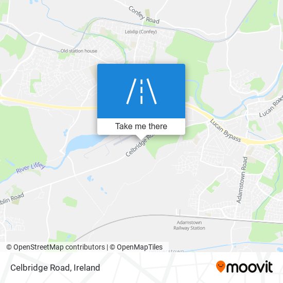 Celbridge Road map