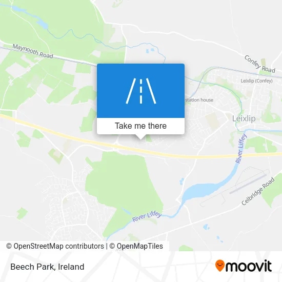Beech Park map