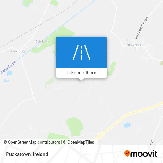 Puckstown map