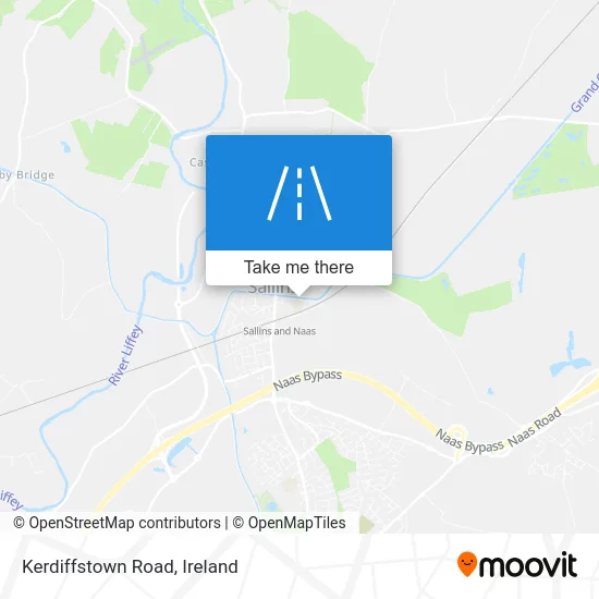 Kerdiffstown Road map