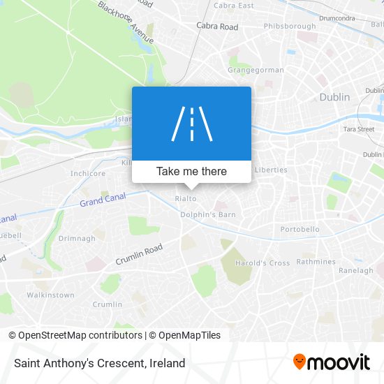 Saint Anthony's Crescent plan