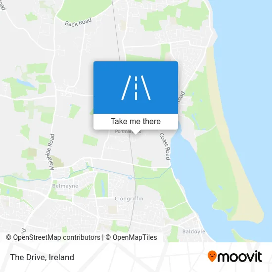 The Drive map
