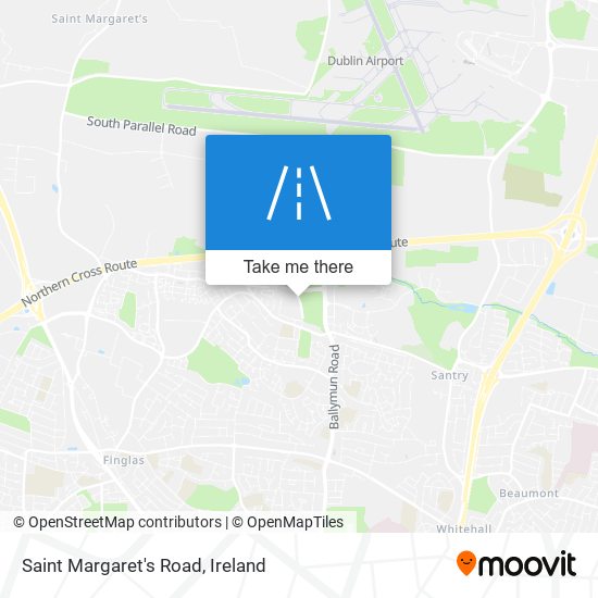 Saint Margaret's Road map