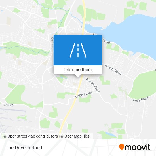 The Drive map