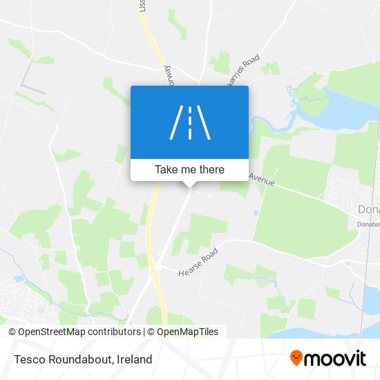 Tesco Roundabout map