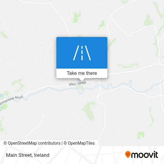 Main Street map