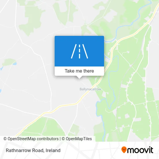 Rathnarrow Road map