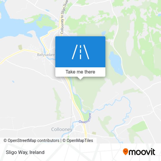 Sligo Way map