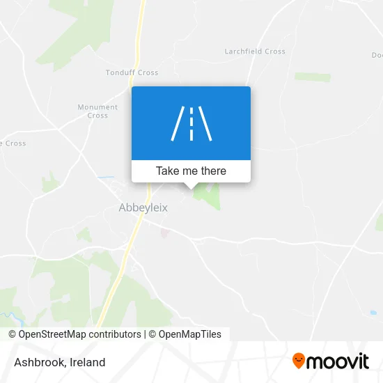 Ashbrook map