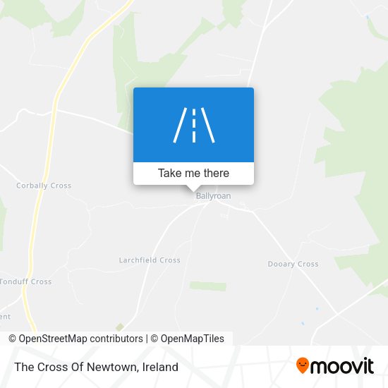 The Cross Of Newtown map