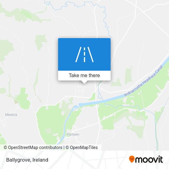 Ballygrove map