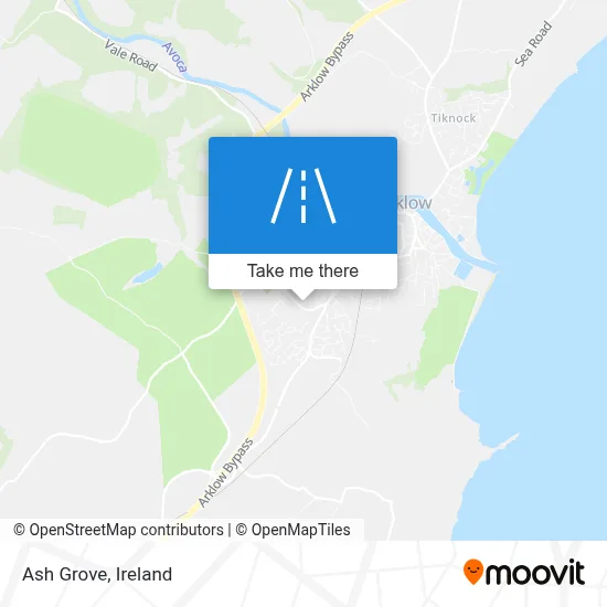 Ash Grove map