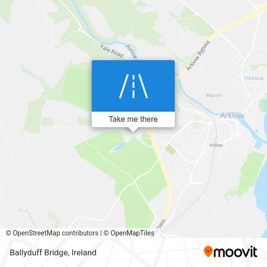 Ballyduff Bridge map