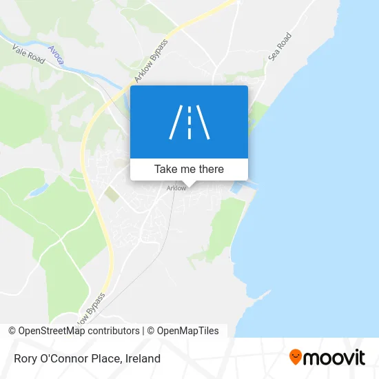 Rory O'Connor Place map