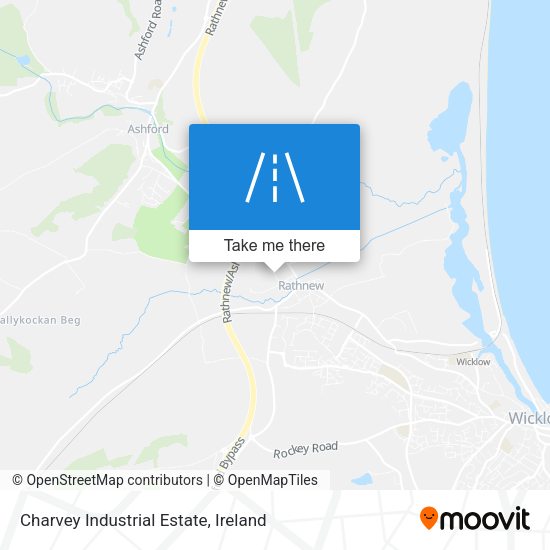 Charvey Industrial Estate map
