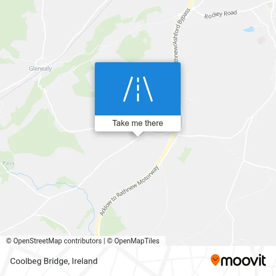 Coolbeg Bridge map